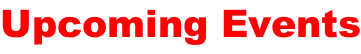 Upcoming Events